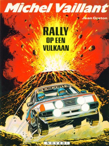 Michel Vaillant 39 Rally op een vulkaan