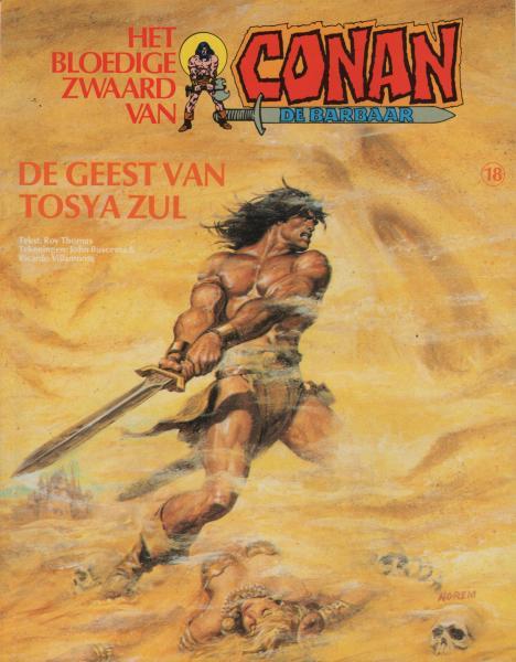 
Het bloedige zwaard van Conan de barbaar 18 De geest van Tosya Zul
