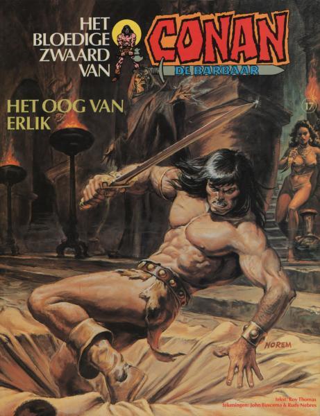 
Het bloedige zwaard van Conan de barbaar 17 Het oog van Erlik
