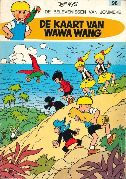 
Jommeke 98 De kaart van Wawa Wang

