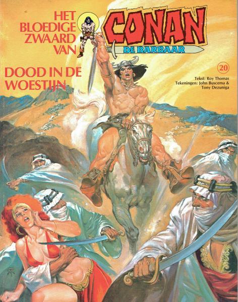 
Het bloedige zwaard van Conan de barbaar 20 Dood in de woestijn
