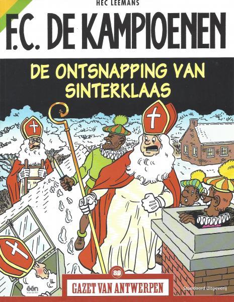 
F.C. De Kampioenen 10 De ontsnapping van Sinterklaas
