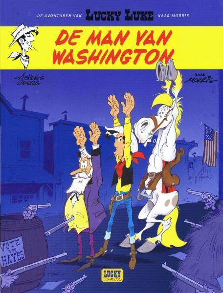 
Lucky Luke (Lucky Comics) 3 De man van Washington
