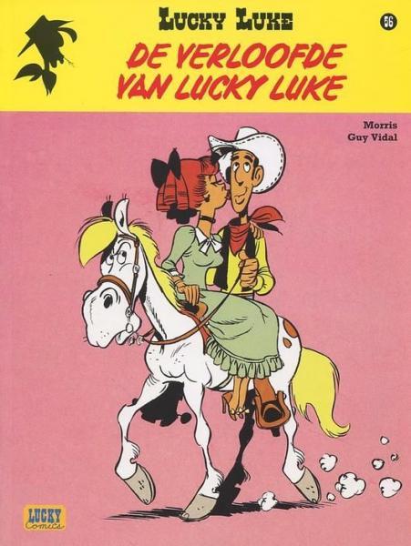 
Lucky Luke (Nieuw uiterlijk - Dupuis/Lucky Comics) 56 De verloofde van Lucky Luke
