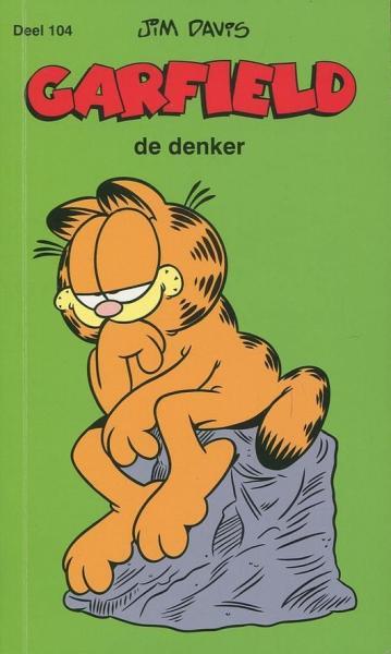 
Garfield (Gekleurd/Loeb/De Leeuw/Boemerang) A104 De denker
