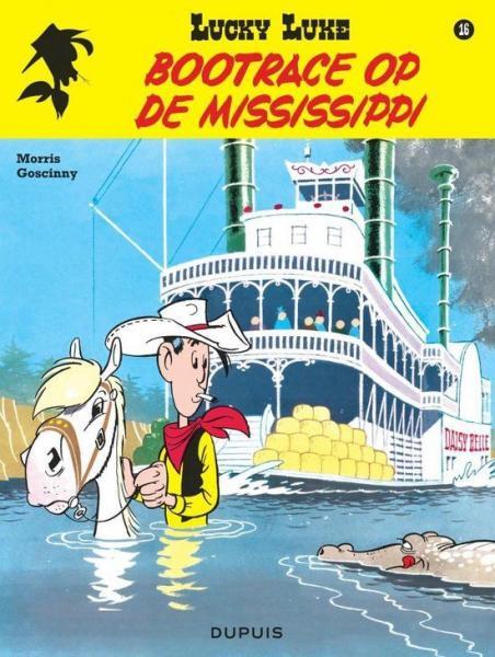 
Lucky Luke (Nieuw uiterlijk - Dupuis/Lucky Comics) 16 Bootrace op de Mississippi
