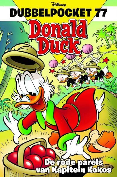 
Donald Duck dubbel pocket 77 De rode parels van kapitein Kokos
