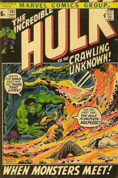 The Incredible Hulk 151 When Monsters Meet