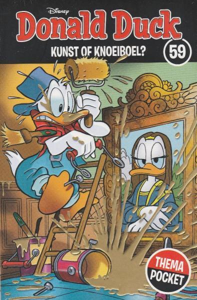 
Donald Duck dubbelpocket extra 59 Kunst of knoeiboel
