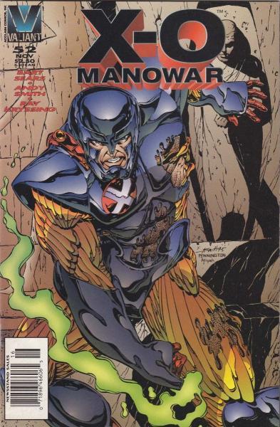 
X-O Manowar (Valiant) 52 A Blast From the Bast
