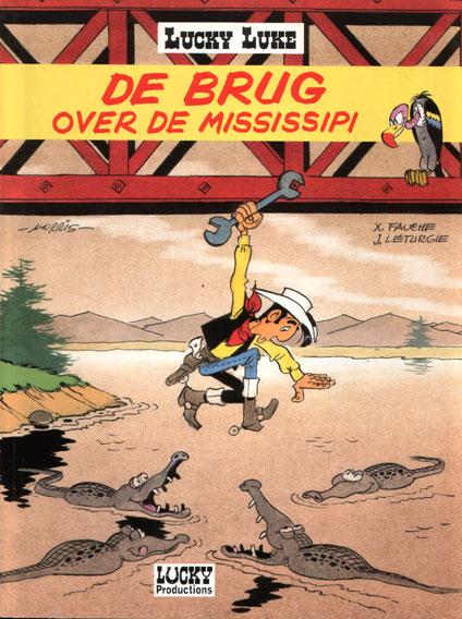 Lucky Luke (Dargaud/Lucky Comics) 33 De brug over de Mississipi